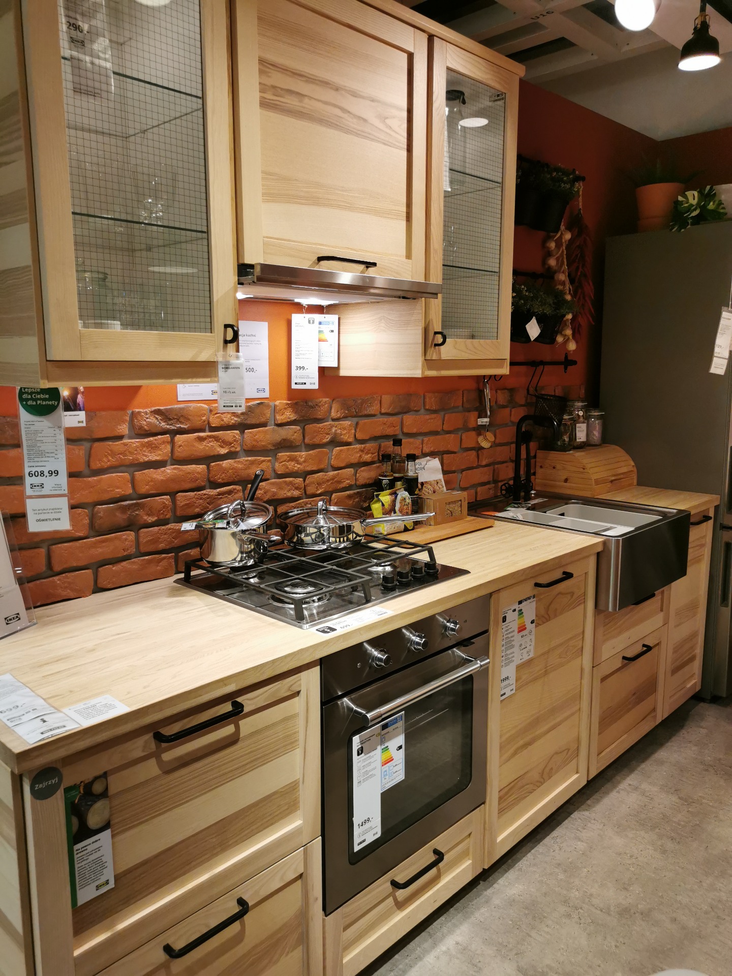Creating a Cozy and Welcoming Kitchen with IKEA's TORHAMN in Natural Ash